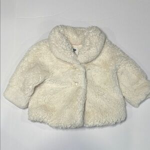 Baby Girls Faux Fur Coat | 3-6Months